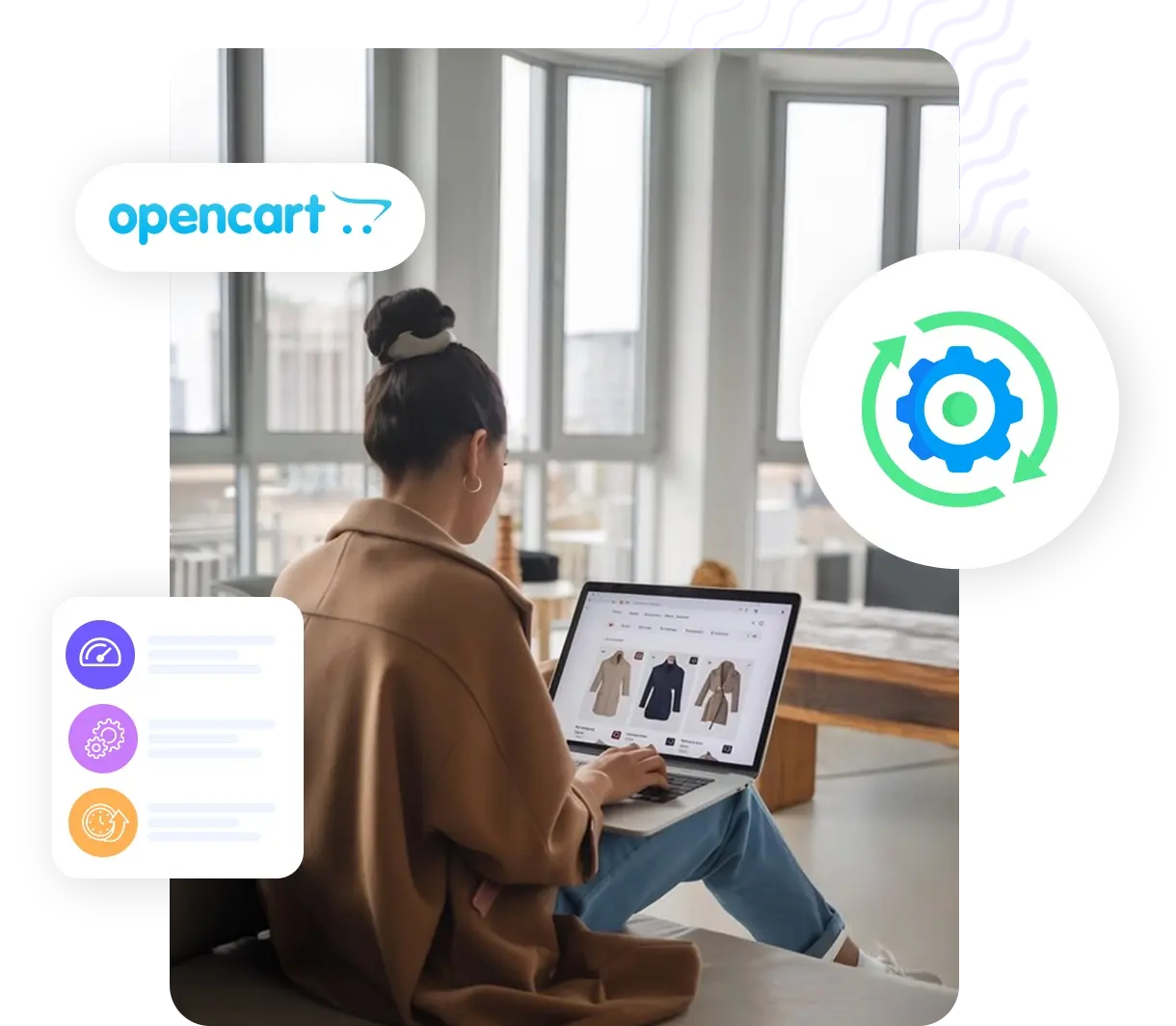 OpenCart hosting migration to HiQloud illustration | HiQloud