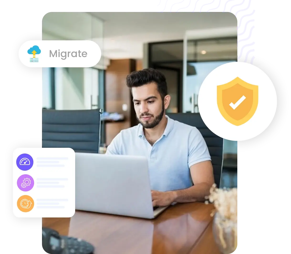 Database migration to HiQloud illustration | HiQloud