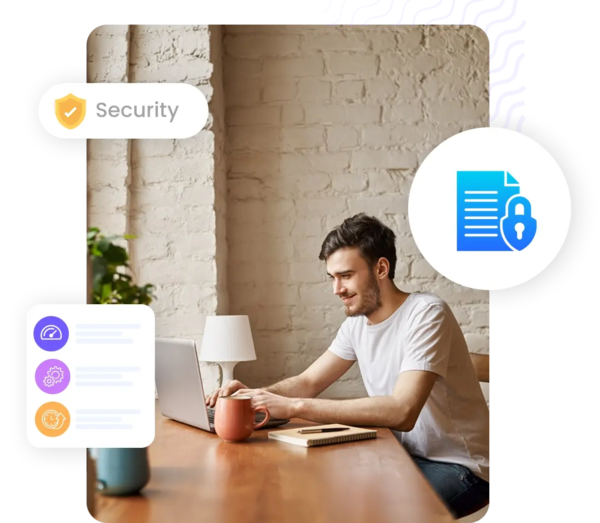 Hardened Kubernetes application cluster security illustration | HiQloud
