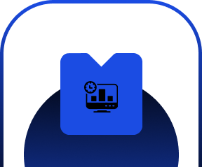 Real-time cluster monitoring dashboard icon | HiQloud