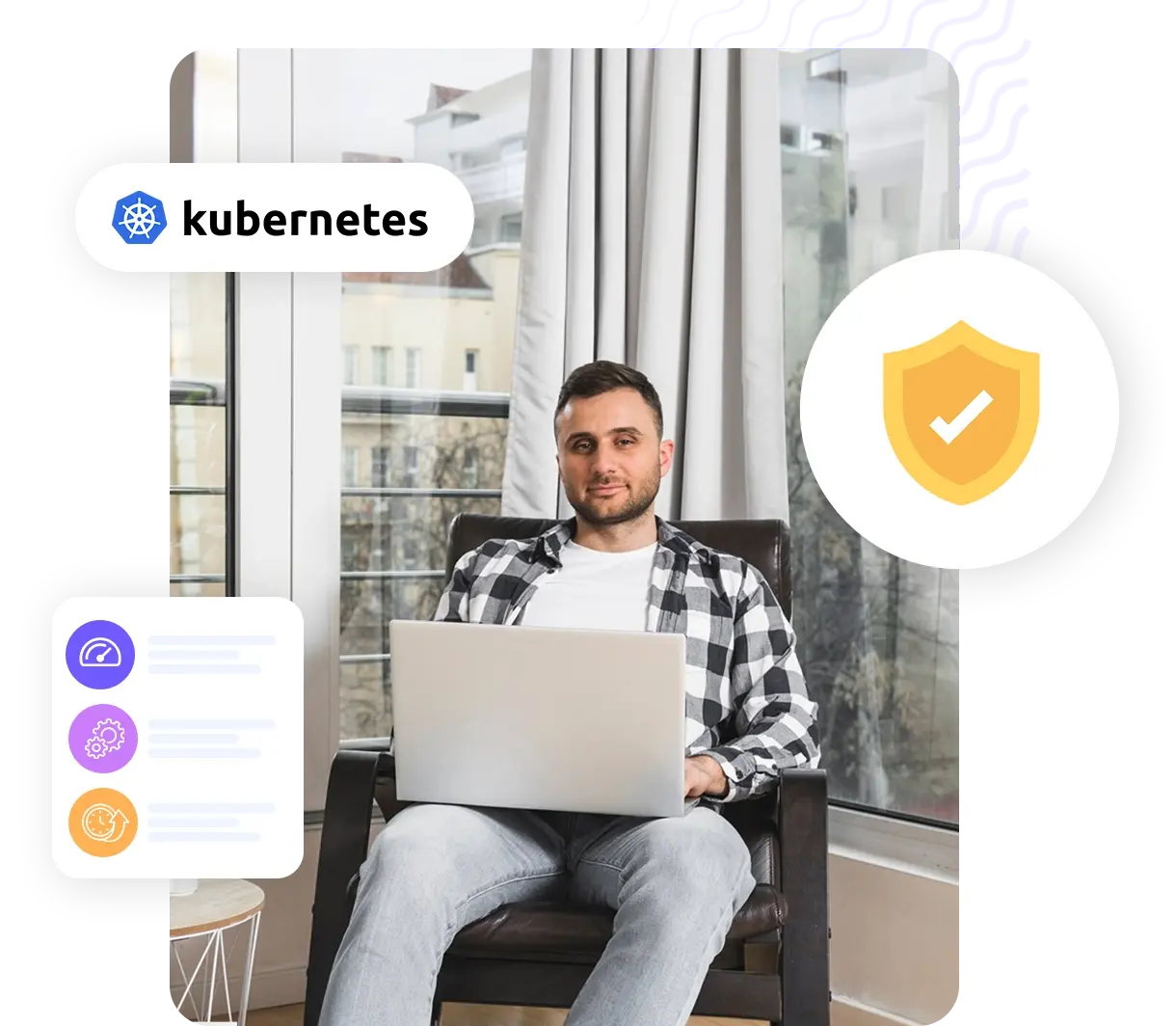 Kubernetes cluster security and control plane protection illustration | HiQloud