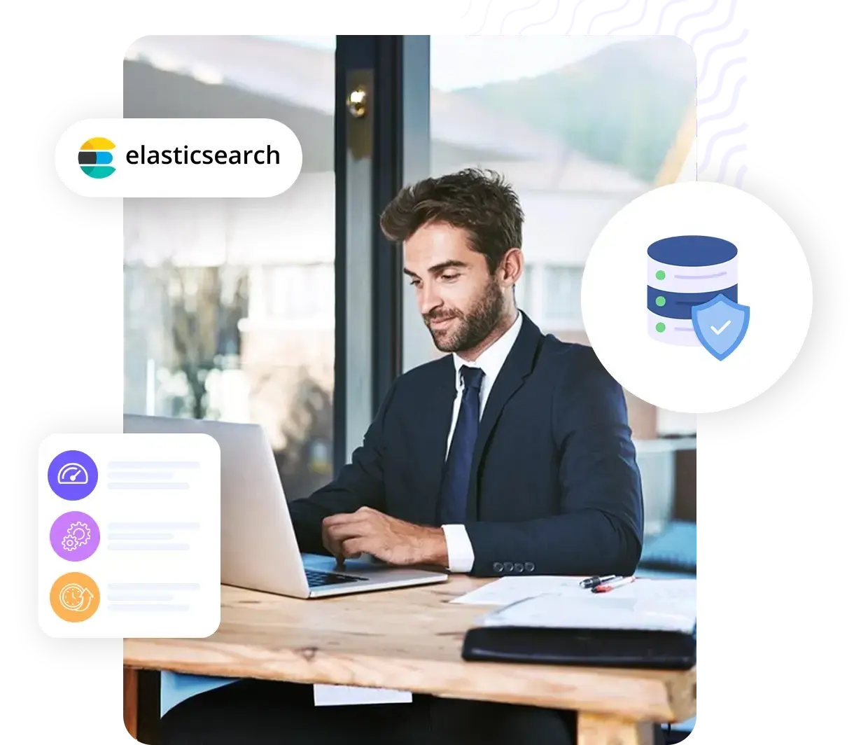 Elasticsearch cluster migration to HiQloud illustration | HiQloud