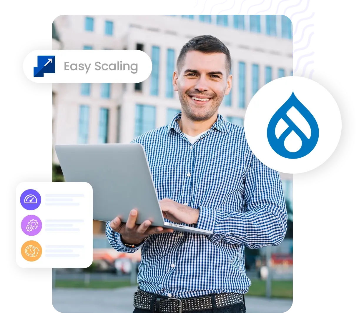 Switching to HiQloud Drupal hosting illustration | HiQloud