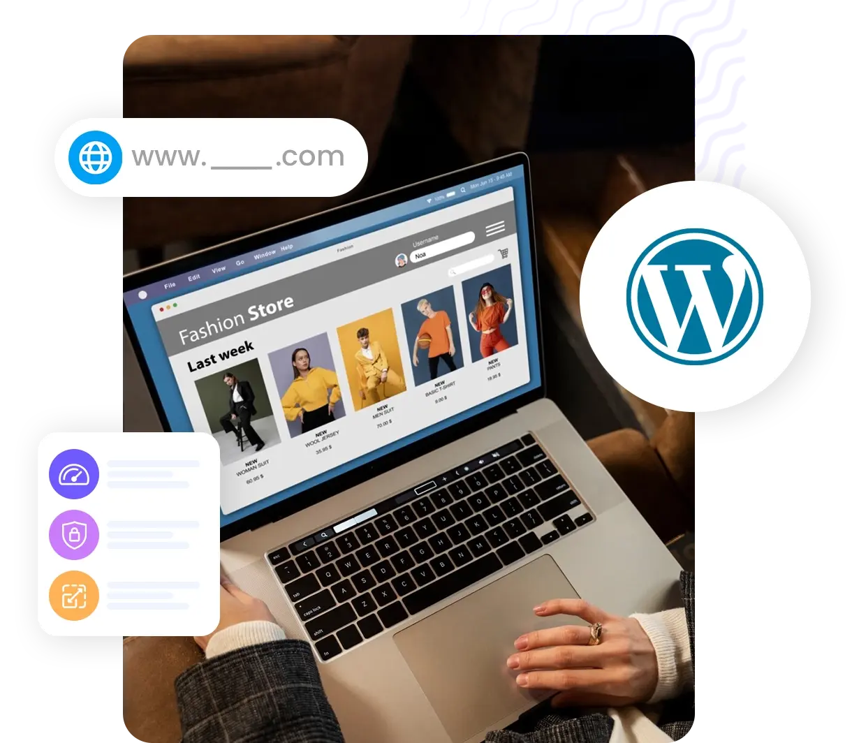 WordPress site migration to HiQloud illustration | HiQloud