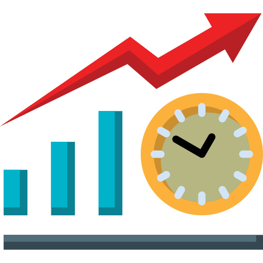 Round-the-clock server uptime icon | HiQloud