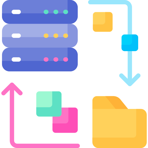Seamless store migration process icon | HiQloud