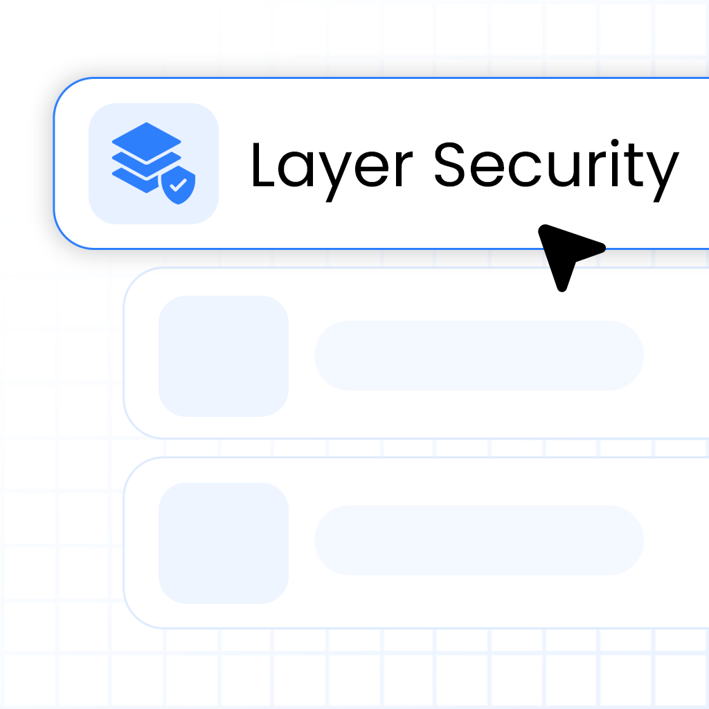 Multi-layer firewall and malware protection illustration | HiQloud